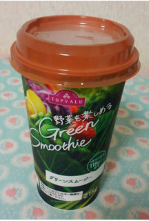 「トップバリュ 野菜を楽しめる Green Smoothie カップ215g」のクチコミ画像 by レビュアーさん