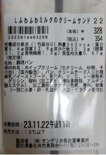 「ローソン MILK監修 ふわふわミルクのクリームサンド」のクチコミ画像 by はるなつひさん