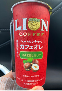 「ドトール LION COFFEE ヘーゼルナッツカフェオレ 220ml」のクチコミ画像 by ぱぴぴさん