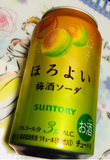 「サントリー ほろよい 梅酒ソーダ 缶350ml」のクチコミ画像 by シナもンさん