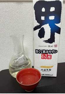 「小山本家酒造 界 パック900ml」のクチコミ画像 by idu3dg6jさん