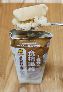 「マルサン 1食分の食物繊維 豆乳飲料 きなこ パック200ml」のクチコミ画像 by みにぃ321321さん