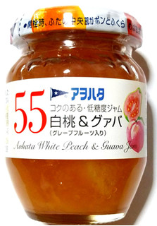 「アヲハタ55 白桃＆グァバ グレープフルーツ入り 瓶150g」のクチコミ画像 by つなさん