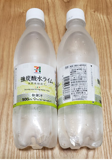 「セブンプレミアム 強炭酸水 ライム ペット500ml」のクチコミ画像 by みにぃ321321さん