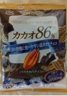 「CGC カカオ86％チョコレート 袋185g」のクチコミ画像 by みやちこ先生さん