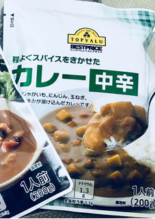 「トップバリュ カレー 中辛 袋200g」のクチコミ画像 by ふわのんさん