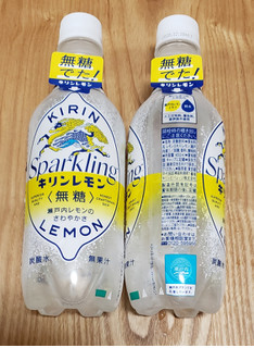 「KIRIN キリンレモン スパークリング 無糖 ペット450ml」のクチコミ画像 by みにぃ321321さん