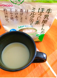 「和光堂 牛乳屋さんのほうじ茶ミルクティー 袋200g」のクチコミ画像 by kyokoiさん