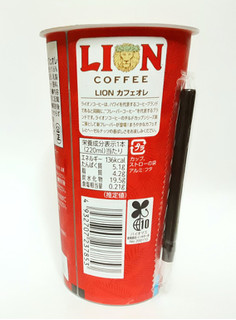 「ドトール LION COFFEE ヘーゼルナッツカフェオレ 220ml」のクチコミ画像 by つなさん