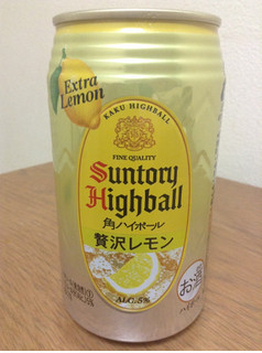 「サントリー 角ハイボール 贅沢レモン 缶350ml」のクチコミ画像 by レビュアーさん
