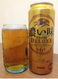 「KIRIN 濃い味 D​E​L​U​X​E 缶500ml」のクチコミ画像 by レビュアーさん