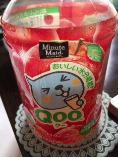 「コカ・コーラ ミニッツメイド Qoo りんご ペット470ml」のクチコミ画像 by kina子いもさん