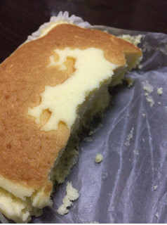 「フランソア 九州産 クリームチーズ蒸しケーキ 袋1個」のクチコミ画像 by kina子いもさん