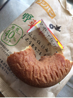 「フジパン 野菜畑のドーナツ とうもろこし 袋1個」のクチコミ画像 by kina子いもさん