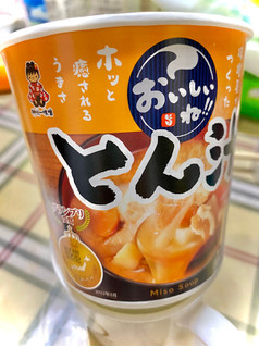 「神州一味噌 おいしいね！！ とん汁 カップ63.5g」のクチコミ画像 by ぱぴぴさん