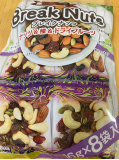 「カネタ ブレイクナッツ ナッツ＆種＆ドライフルーツ 袋128g」のクチコミ画像 by なでしこ5296さん
