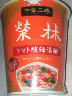 「明星食品 中華三昧タテ型ビッグ 榮林 トマト酸辣湯麺 カップ98g」のクチコミ画像 by Anchu.さん