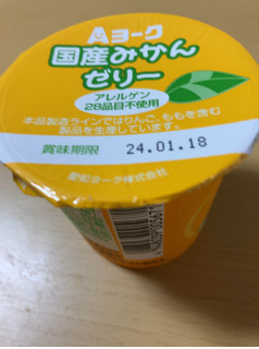 「愛知ヨーク 国産みかんゼリー カップ70g」のクチコミ画像 by なでしこ5296さん