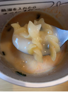 「クノール スープDELI たらこクリームスープパスタ 豆乳仕立て カップ45.3g」のクチコミ画像 by なでしこ5296さん