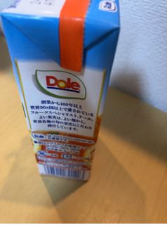 「Dole オレンジ100％ パック200ml」のクチコミ画像 by なでしこ5296さん