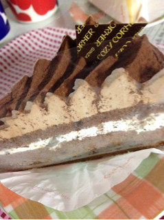 「銀座コージーコーナー チョコレートケーキ」のクチコミ画像 by レビュアーさん