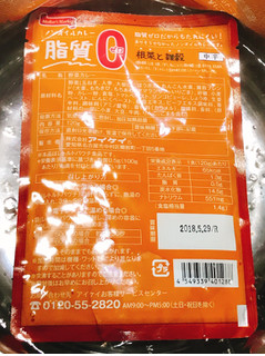 「アイケイ ノンオイルカレー 脂質ゼロ 根菜と雑穀 袋120g」のクチコミ画像 by 野良猫876さん