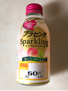 「常盤薬品工業 プラセンタ Sparkling ピーチ＆マスカット風味 140ml」のクチコミ画像 by 野良猫876さん