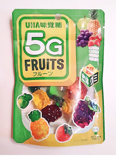 「UHA味覚糖 超立体グミ 5Gフルーツ 袋64g」のクチコミ画像 by MAA しばらく不在さん
