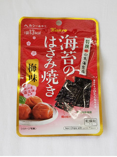 「カンロ 海苔のはさみ焼き梅味 袋4.4g」のクチコミ画像 by みにぃ321321さん