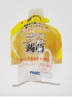 「オリヒロ ぷるんと蒟蒻ゼリー グレープフルーツ 袋18g×6」のクチコミ画像 by みにぃ321321さん