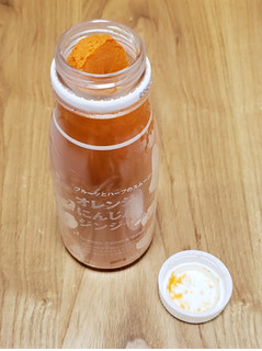 「無印良品 フルーツとハーブのスムージー オレンジ にんじん ジンジャー ペット235g」のクチコミ画像 by みにぃ321321さん