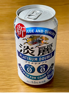 「KIRIN 淡麗プラチナダブル 缶350ml」のクチコミ画像 by ビールが一番さん