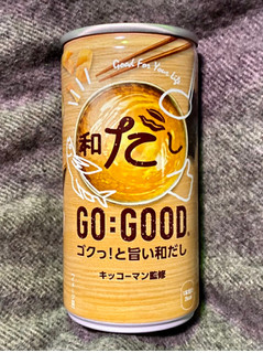 「コカ・コーラ GO：GOOD ゴクっ！と旨い和だし 185g」のクチコミ画像 by 踊る埴輪さん