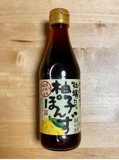 「寺岡有機醸造 寺岡家の牡蠣だし柚子ぽんず 瓶300ml」のクチコミ画像 by 踊る埴輪さん