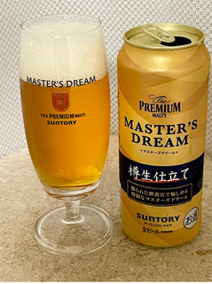 「サントリー ザ・プレミアム・モルツ マスターズドリーム 樽生仕立て 缶500ml」のクチコミ画像 by ビールが一番さん