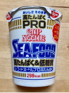 「日清食品 カップヌードルPRO 高たんぱく＆低糖質 シーフードヌードル カップ78g」のクチコミ画像 by 踊る埴輪さん