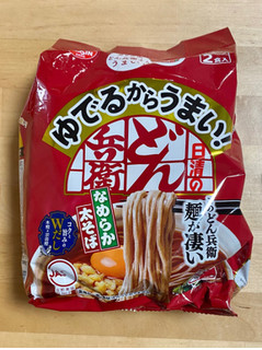 「日清食品 ゆでるからうまい！ 日清のどん兵衛 なめらか太そば 袋2食」のクチコミ画像 by 踊る埴輪さん