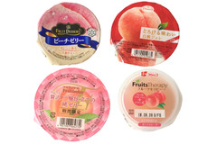 桃の季節到来！ サッパリから濃厚まで魅力たっぷりの桃ゼリー4種を食べ比べ♪