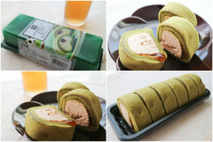 【新食感ロール！】ローソンの贅沢和スイーツ「もち食感ロール 宇治抹茶(黒みつきなこ)」が美味しすぎる！