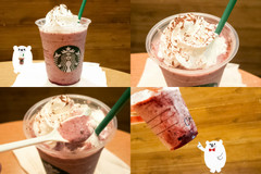 ダークチェリーのコンポートがたっぷり！スタバ「チェリー ＆ チョコレート チップ フラペチーノ」