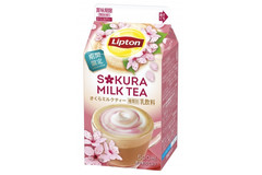 香り高い紅茶とコクが味わえる「リプトン さくらミルクティー」期間限定で発売！