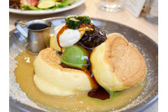 【実食レポ】フリッパーズ新作パンケーキ「深煎りきな粉が香る宇治抹茶」
