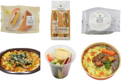 セブン今週の新商品6選☆彩り華やかな野菜スティックやもちもち食感のプリンどら焼きなど！