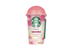 サントリー「スターバックス さくらホワイトチョコチーズケーキ WITHミルクプディング」新発売！春にピッタリなデザートドリンク♪