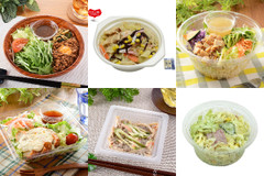 【ローソン・ファミマ・セブン】今週のヘルシー新商品！ピリ辛台湾風そぼろのまぜサラダやガーリックが香るチキンパスタサラダなど☆