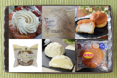セブン・ローソン、際立つ白さに風味あり！ フレーバークリーム三昧！：今週のコンビニパンランキング