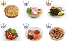 セブンの麺・パスタのトレンド人気ランキング！