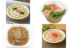 今週新発売のパスタまとめ！『生パスタ サーモンとほうれん草』、『大葉と海老の明太子クリームパスタサラダ』など♪