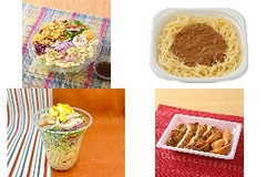 今週新発売のパスタまとめ！『さつまいもとクリームチーズのサラダ』、『じっくり煮込んだミートソースパスタ』など♪