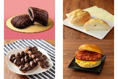 今週新発売のローソンまとめ！『GODIVA パンスイス ショコラ』、『もっちりとしたチーズパン』など♪